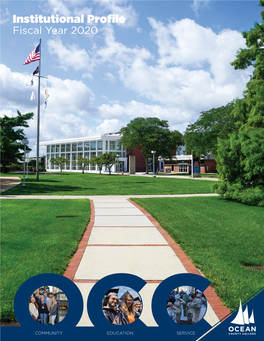 Ocean County College’S Institutional Profile Report for the Fiscal Year from July 1, 2019, to June 30, 2020