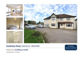 Swakeleys Road, Ickenham UB10 8AY