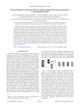 Penrose-Hameroff Orchestrated Objective-Reduction Proposal for Human Consciousness Is Not Biologically Feasible