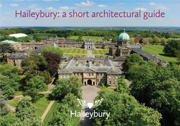 Haileybury: a Short Architectural Guide 4 1