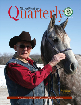 QUARTERLY - SPRING 2010 Missouri Veterinary