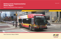 Baltimorelink Implementation Status Report