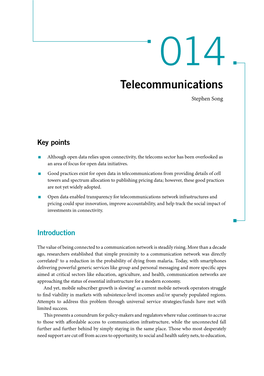 Telecommunications Stephen Song