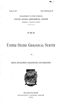 United States Geological Survey