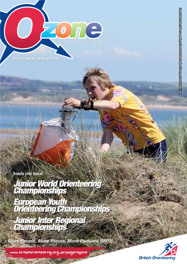 Junior World Orienteering Championships European Youth Orienteering Championships Junior Inter Regional Championships