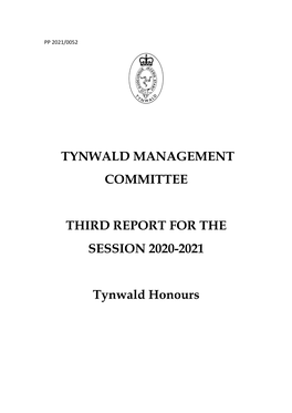 Committee Report Template