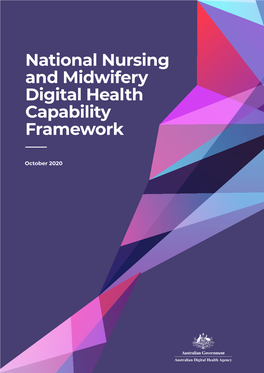 National Nursing and Midwifery Digital Health Capability Framework