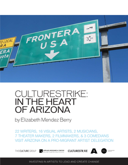 CULTURESTRIKE: in the HEART of ARIZONA by Elizabeth Mendez Berry