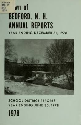 Annual Report of the Selectmen and Other Town Officers of the Town Of