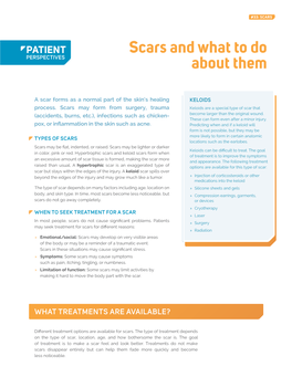 Scars and What to Do About Them