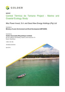 Marine and Coastal Ecology Study