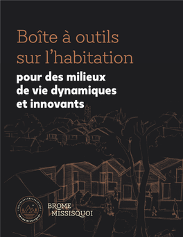 Boîte À Outils Sur L'habitation Pour Des Milieux De Vie Dynamiques Et