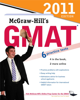 Mcgraw-Hill's GMAT, 2011 Edition