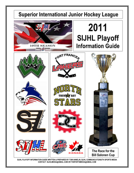 SIJHL Playoff Information Guide