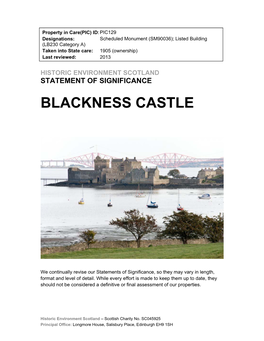 Blackness Castle