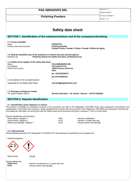 Safety Data Sheet