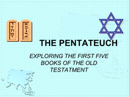 The Pentateuch