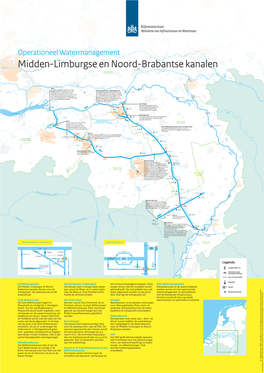 Midden-Limburgse En Noord-Brabantse Kanalen Prins Bernhardsluis Waterschap Waal Rivierenland