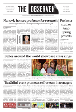Nanovic Honors Professor for Research