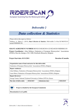 Data Collection & Statistics