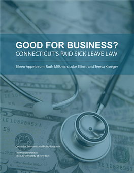 Connecticut Paid Sick Leave Employees Earned Average Salaries of Law Are Concentrated in Service Industries