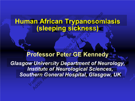 African Trypanosomiasis (Sleeping Sickness)