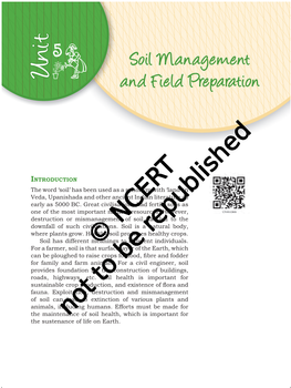 Soil Management and Field Preparation