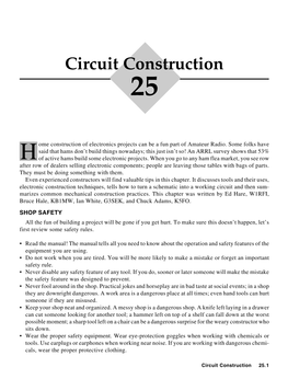 Circuit Construction 25