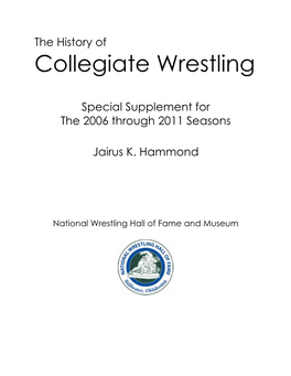 NCAA History Supplement