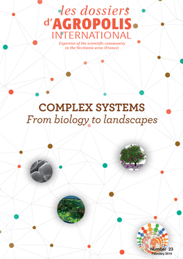 COMPLEX SYSTEMS from Biology to Landscapes