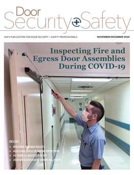 Inspecting Fire and Egress Door Assemblies During COVID-19