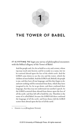 The Tower of Babel