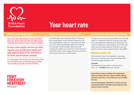 Your Heart Rate