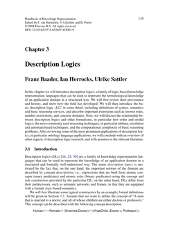 Description Logics