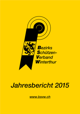 Jahresbericht 2015