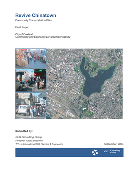 Revive Chinatown” Community Transportation Plan Page I 4.4 Potential Streetscape Improvements