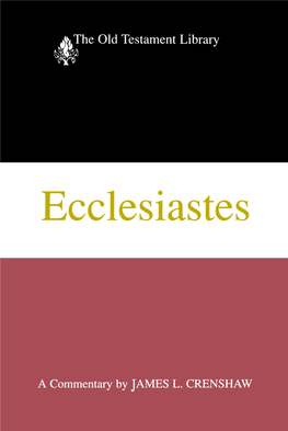 Ecclesiastes (1987)