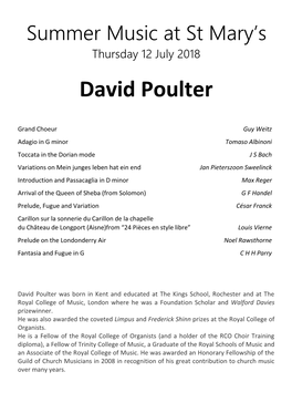 David Poulter