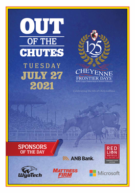 Cheyenne Frontier Days™ Tournament-Style Rodeo Format