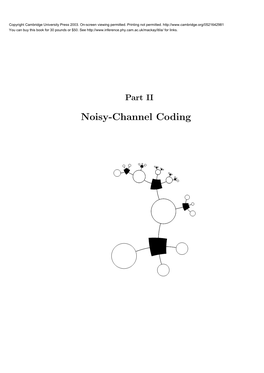 Noisy-Channel Coding Copyright Cambridge University Press 2003