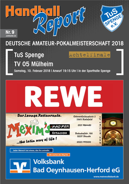 Tus Spenge TV 05 Mülheim Achtelfinale