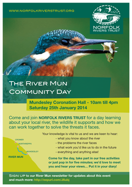 The River Mun Community Day