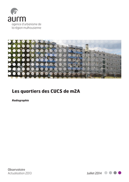 Les Quartiers Des CUCS De M2a