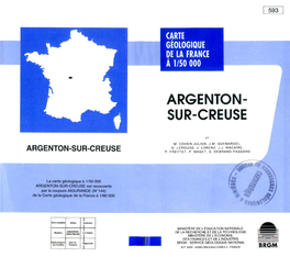 Argenton- Sur-Creuse Et La Châtre Montrent Les Quatre Nappes Présentées Plus Haut