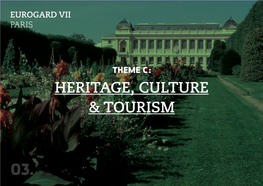 Heritage, Culture & Tourism