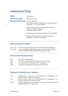 Download Curriculum Vitae