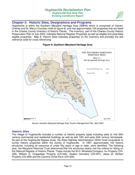 Hughesville Revitalization Plan Chapter 5: Historic Sites