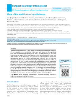 Surgical Neurology International