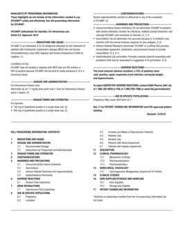 Highlights of Prescribing Information