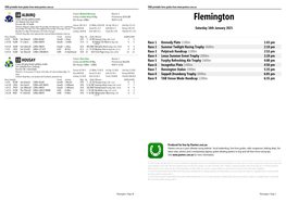 Flemington Printable Form Guide